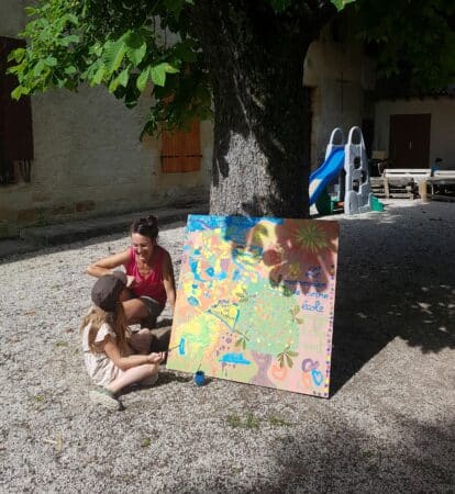 Les écoles partenaires du Festival Passion Comminges exposeront leurs oeuvres à Sarremezan (ici l'école l'Elan vert de Boulogne).