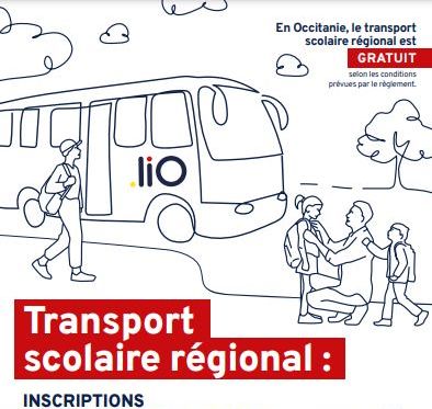Les inscriptions pour les transports de l'année scolaire 25-26 c'est jusqu'au 31 juillet.