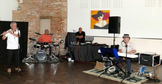 « On the rock again » en concert