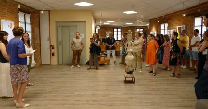 Accueil chaleureux de Sylvie Mailhol