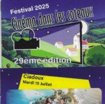 21 soirée cinéma et convivialité en plein air, avec le festival l'Islois Cinéma dans les Coteaux.