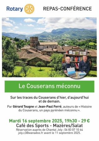 Le Couserans voisin du Comminges a son histoire.