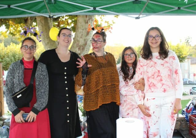L'Association des parents d'élèves a organisé une belle fête d'Halloween à Aurignac.