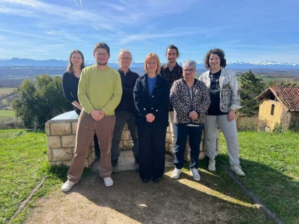 La liste Unité et diversité pour les Mondilhannais, avec Christelle Gilloux comme tête de liste.