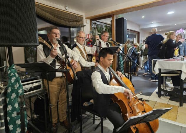 Une belle soirée de la Saint-Patrick avec Triangle + au Maquis, à Blajan.