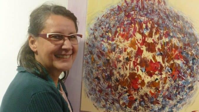 Piroska Fekete, artiste peintre née à Budapest, exposera au musée de Saint Frajou.