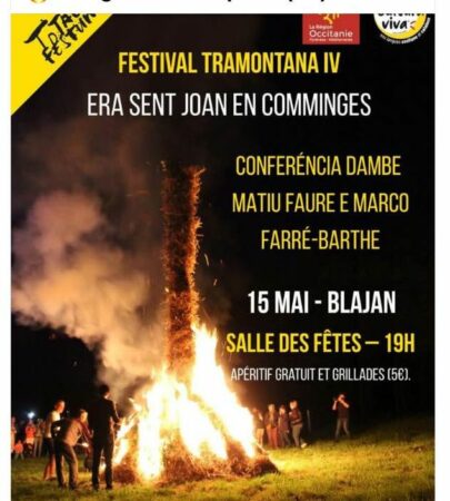 Pour tout savoir de la culture occitane et de ses traditions, une conférence à Blajan.