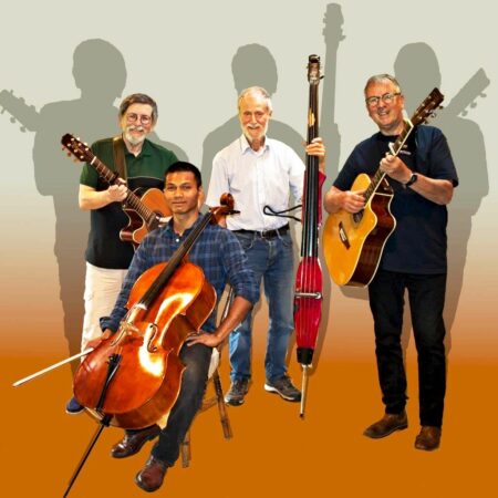 Un concert sympathique à l'Isle en Dodon avec le groupe Triangle.